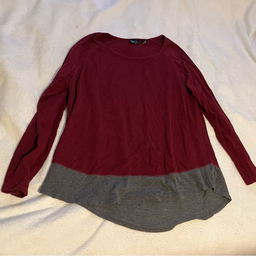 Nice red sweater
